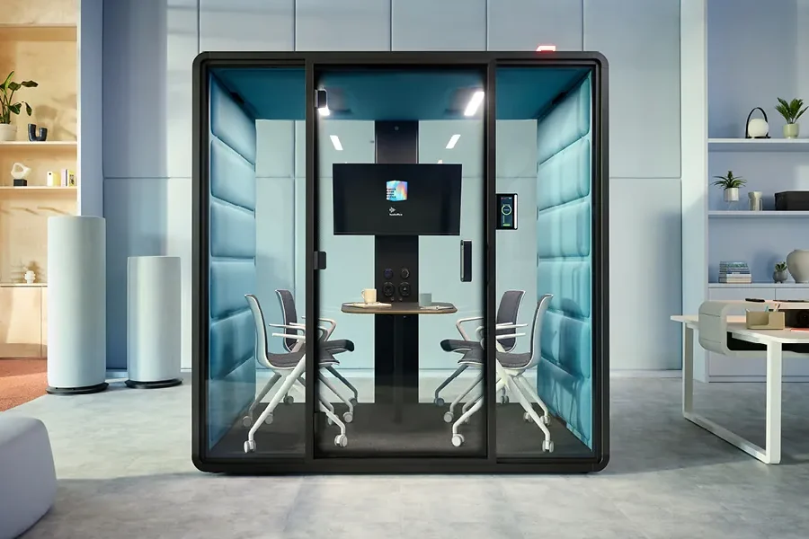 HushFree.M-acoustic-office-box-for-4-persons